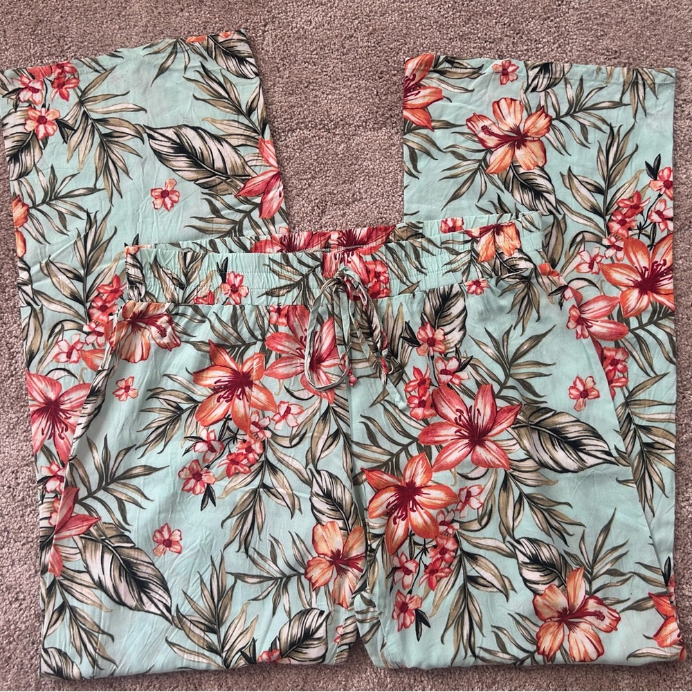 Floral Print Casual Pants 🌺